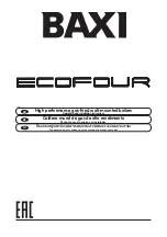 Baxi ecofour 1.14 F Operating And Installation Instructions preview