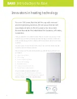 Preview for 2 page of Baxi ECOGEN Product Manual