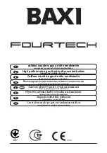 Baxi Fourtech 1.14 Operating And Installation Instructions preview