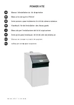 Baxi HTE 100 Manual preview