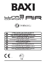 Preview for 1 page of Baxi Luna 3 Comfort Installers And Users Instructions