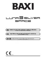 Baxi Luna 3 Silver Space Operating And Installation Instructions предпросмотр