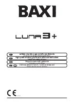 Baxi Luna 3+ Operating And Installation Instructions preview
