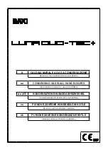 Preview for 1 page of Baxi LUNA DUO-TEC+ Instruction Manual For Users And Fitters