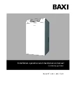 Preview for 1 page of Baxi LUNA HT 1.280 Installation, Operation And Maintenance Manual