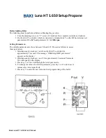 Предварительный просмотр 4 страницы Baxi LUNA HT 1.330 Setup