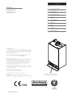 Preview for 2 page of Baxi Main System 24 Eco Elite User'S Manual And Important Warranty Information