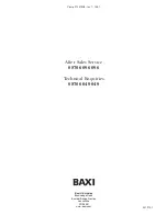 Preview for 44 page of Baxi Maxflow Combi WM Installation And Servicing Instructions