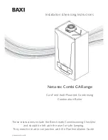 Предварительный просмотр 1 страницы Baxi Neta-tec Combi 24 GA Installation & Servicing Instructions Manual