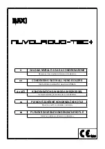 Baxi nuvola duo-tec+ Instruction Manual For Users And Fitters preview