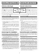 Preview for 8 page of Baxi NUVOLA PREMIX 23 Installers And Users Instructions