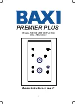 Preview for 1 page of Baxi PREMIER PLUS 1000L Installation And User Instructions Manual