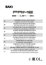 Preview for 1 page of Baxi Prime 1.24 Installation Manual