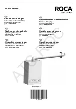 Preview for 1 page of Baxi ROCA NORA 28 Operating, Cleaning And Maintenance Instructions For The User