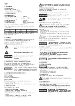 Предварительный просмотр 5 страницы Baxi SB 150-XL Installation, Assembly And Operating Instructions