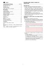 Preview for 2 page of Baxi TECNO 28-LM Installation, Use And Maintenance Instructions