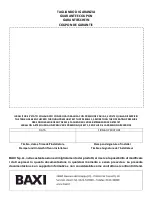 Предварительный просмотр 27 страницы Baxi UBHP SC 1000 Instruction For Installation And Maintenance