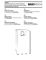 baxiroca Gavina 20 GT Installation, Assembly, And Operating Instructions For The Installer предпросмотр