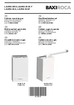 baxiroca LAURA 35 A Installation, Assembly, And Operating Instructions For The Installer preview