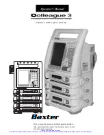 Preview for 1 page of Baxter Healthcare Corporation 2M8153 Operator'S Manual