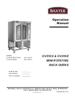 baxter 132516 Operation Manual preview