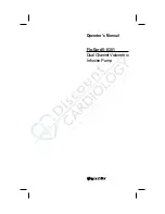 Предварительный просмотр 1 страницы baxter Flo-Gard 6301 Operator'S Manual