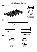 Предварительный просмотр 7 страницы Baxton Studio 0016 Assembly Instructions Manual