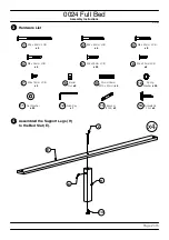 Предварительный просмотр 2 страницы Baxton Studio 0024 Full Bed Assembly Instructions