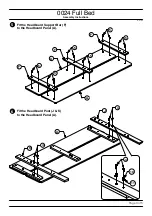 Предварительный просмотр 3 страницы Baxton Studio 0024 Full Bed Assembly Instructions