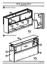 Предварительный просмотр 6 страницы Baxton Studio 0031 Queen Bed Assembly Instructions Manual