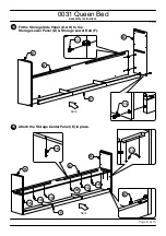 Предварительный просмотр 9 страницы Baxton Studio 0031 Queen Bed Assembly Instructions Manual