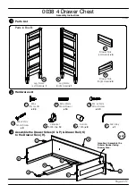 Предварительный просмотр 2 страницы Baxton Studio 0038 4 Drawer Chest Assembly Instructions Manual