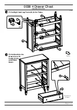 Предварительный просмотр 7 страницы Baxton Studio 0038 4 Drawer Chest Assembly Instructions Manual