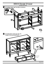 Предварительный просмотр 8 страницы Baxton Studio 0038 6 Drawer Dresser Assembly Instructions Manual