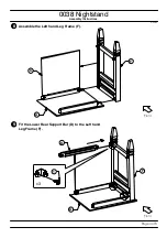 Предварительный просмотр 4 страницы Baxton Studio 0038 Nightstand Assembly Instructions Manual