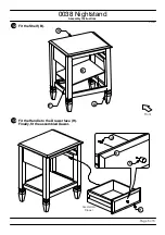 Предварительный просмотр 6 страницы Baxton Studio 0038 Nightstand Assembly Instructions Manual