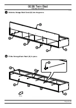 Предварительный просмотр 6 страницы Baxton Studio 0038 Twin Bed Assembly Instructions Manual