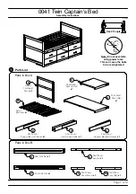 Предварительный просмотр 1 страницы Baxton Studio 0041 Assembly Instructions Manual