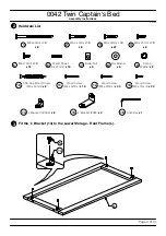 Предварительный просмотр 3 страницы Baxton Studio 0042 Twin Captain's Bed Assembly Instructions Manual