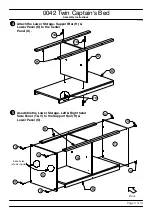 Предварительный просмотр 4 страницы Baxton Studio 0042 Twin Captain's Bed Assembly Instructions Manual