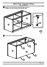 Предварительный просмотр 6 страницы Baxton Studio 0042 Twin Captain's Bed Assembly Instructions Manual