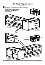 Предварительный просмотр 10 страницы Baxton Studio 0042 Twin Captain's Bed Assembly Instructions Manual