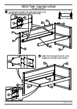 Предварительный просмотр 11 страницы Baxton Studio 0042 Twin Captain's Bed Assembly Instructions Manual