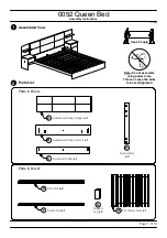 Baxton Studio 0052 Assembly Instructions Manual предпросмотр