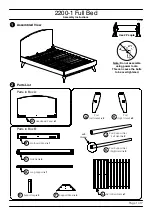 Baxton Studio 2200-1 Assembly Instructions Manual предпросмотр