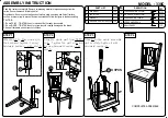 Baxton Studio 338C Assembly Instruction предпросмотр