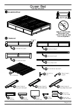 Предварительный просмотр 2 страницы Baxton Studio Aras Full / Queen Headboard Assembly Instructions Manual