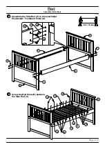 Предварительный просмотр 4 страницы Baxton Studio Bed MG8005 Assembly Instructions Manual