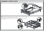 Предварительный просмотр 2 страницы Baxton Studio Benjamin B52D Assembly Instruction