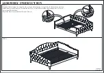 Предварительный просмотр 3 страницы Baxton Studio Benjamin B52D Assembly Instruction